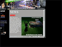 Tablet Screenshot of evilchicken.com